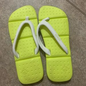Crocs flip flops